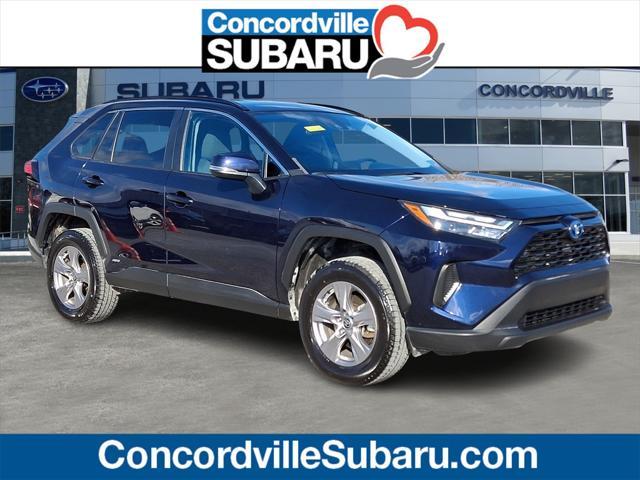 used 2022 Toyota RAV4 Hybrid car, priced at $29,000