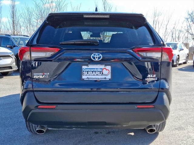 used 2022 Toyota RAV4 Hybrid car, priced at $29,000