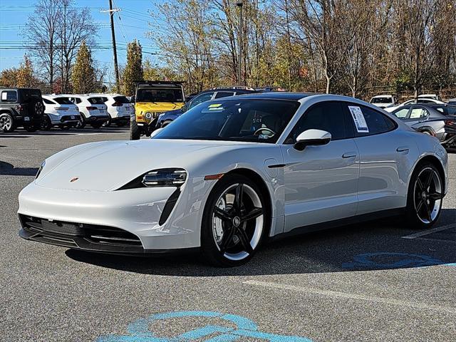 used 2021 Porsche Taycan car, priced at $59,500