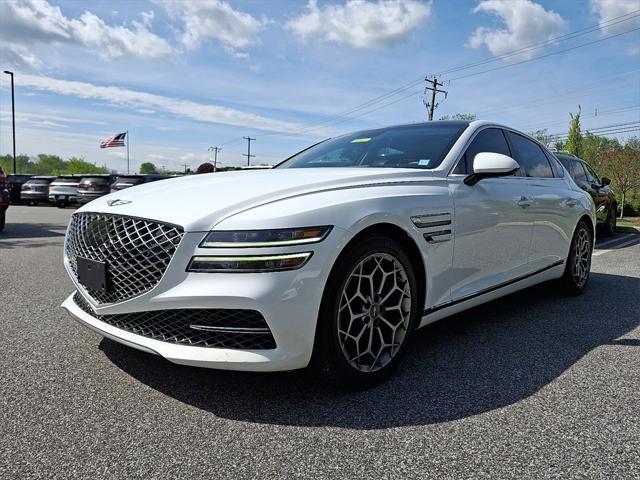 used 2022 Genesis G80 car, priced at $37,000