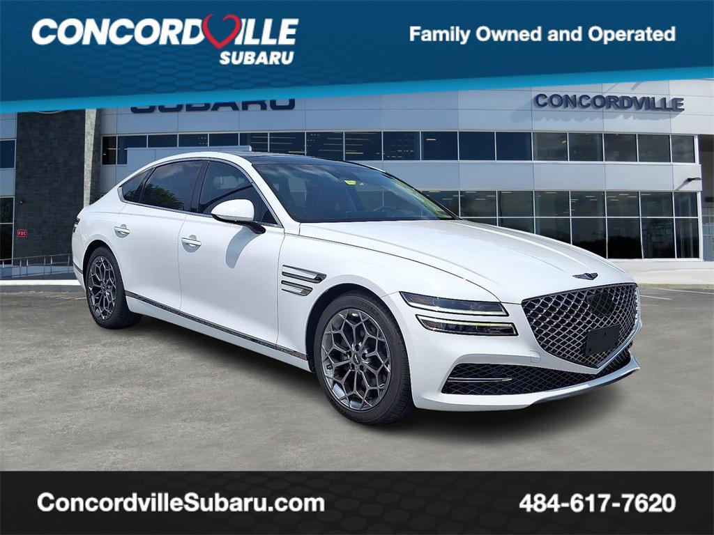 used 2022 Genesis G80 car, priced at $32,950
