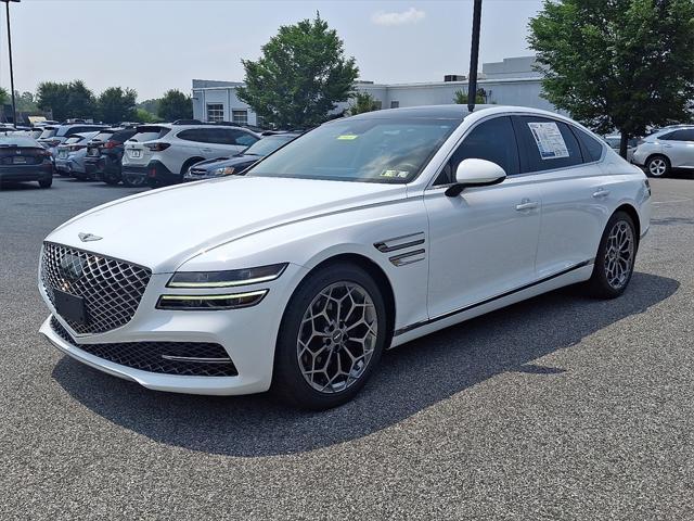 used 2022 Genesis G80 car, priced at $35,000