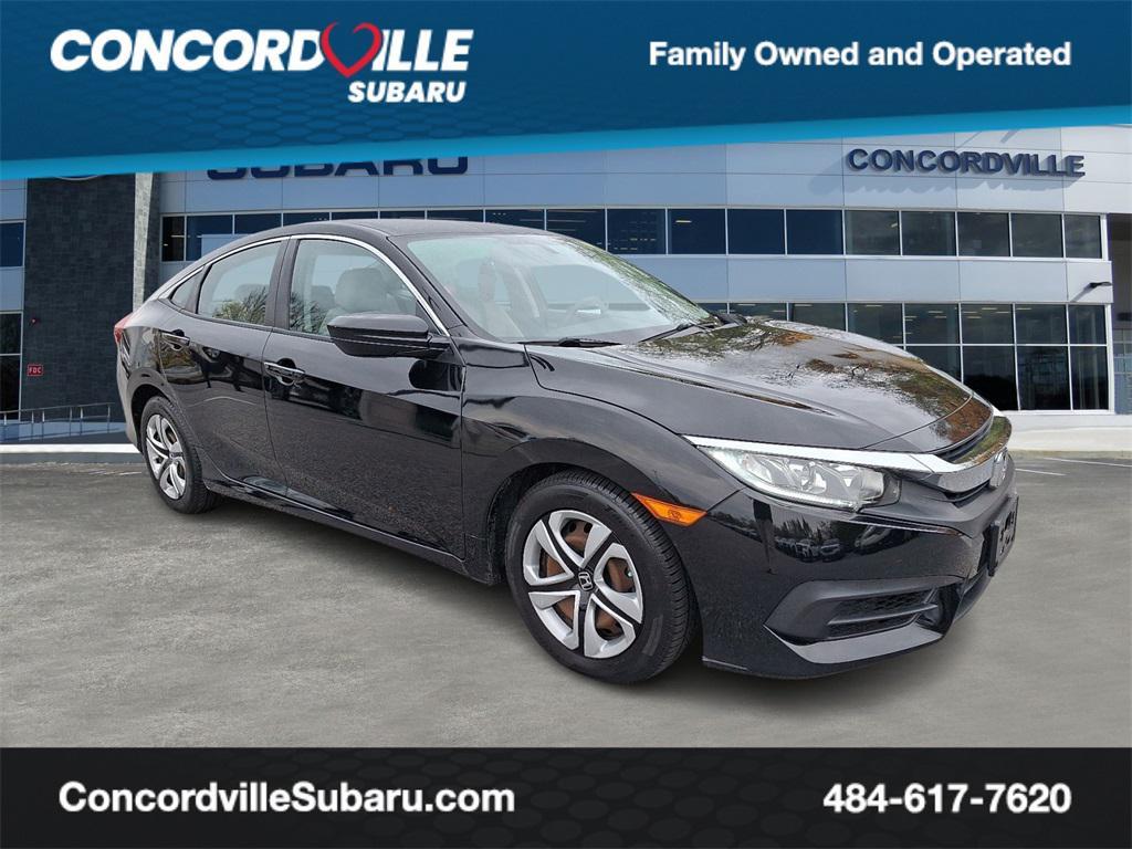 used 2016 Honda Civic car, priced at $12,500