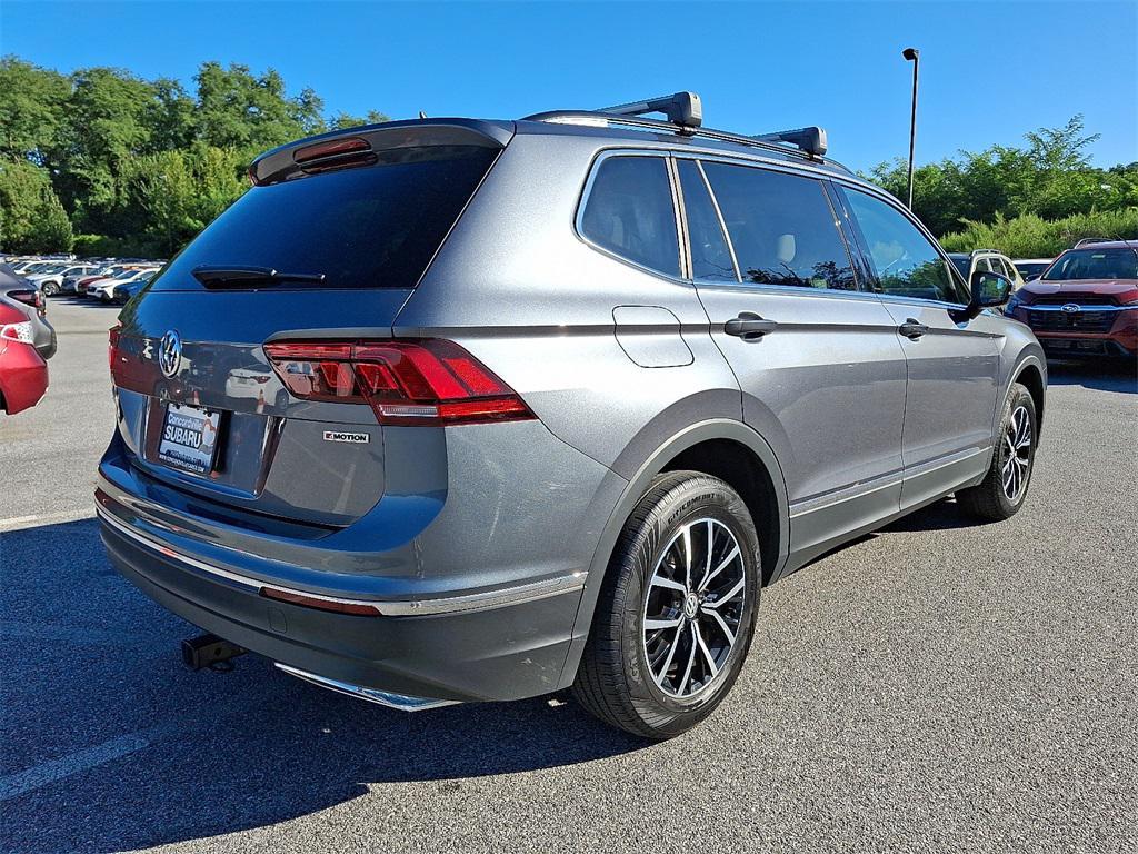 used 2021 Volkswagen Tiguan car, priced at $22,750