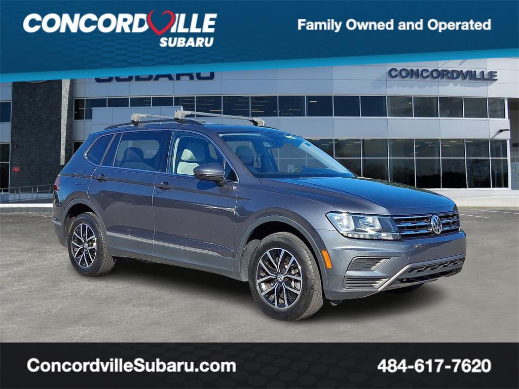 used 2021 Volkswagen Tiguan car, priced at $22,750