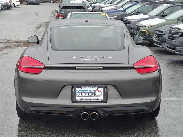 used 2014 Porsche Cayman car, priced at $49,500