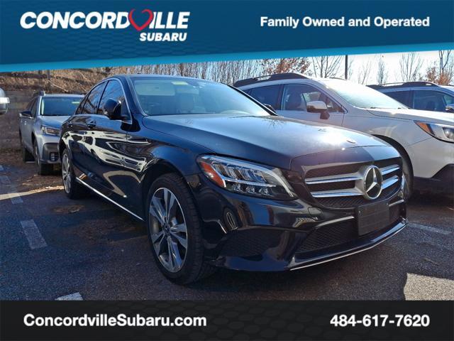 used 2020 Mercedes-Benz C-Class car, priced at $24,000