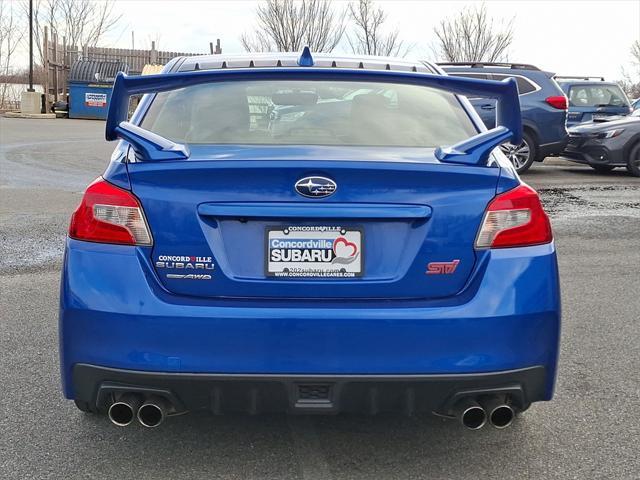 used 2020 Subaru WRX STI car, priced at $34,000