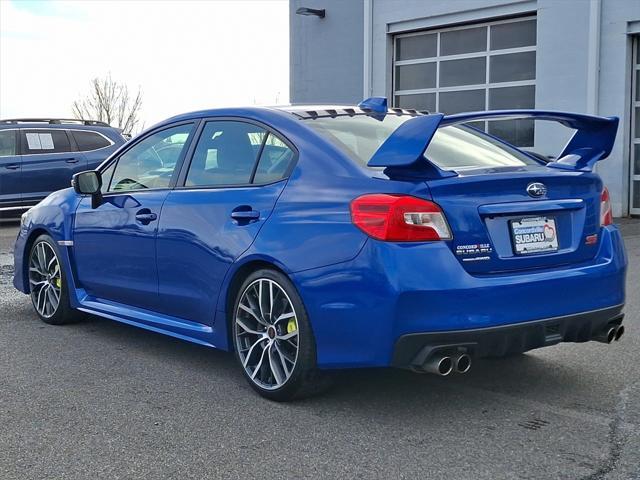 used 2020 Subaru WRX STI car, priced at $34,000