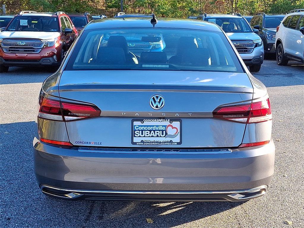 used 2021 Volkswagen Passat car, priced at $18,000