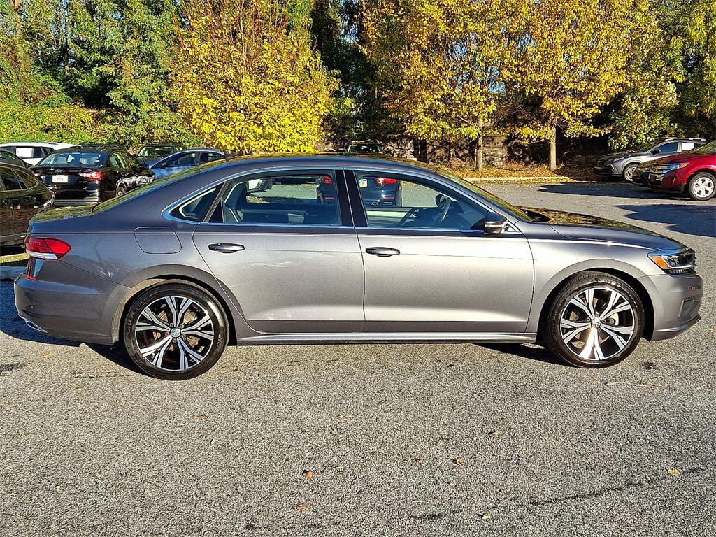 used 2021 Volkswagen Passat car, priced at $18,000