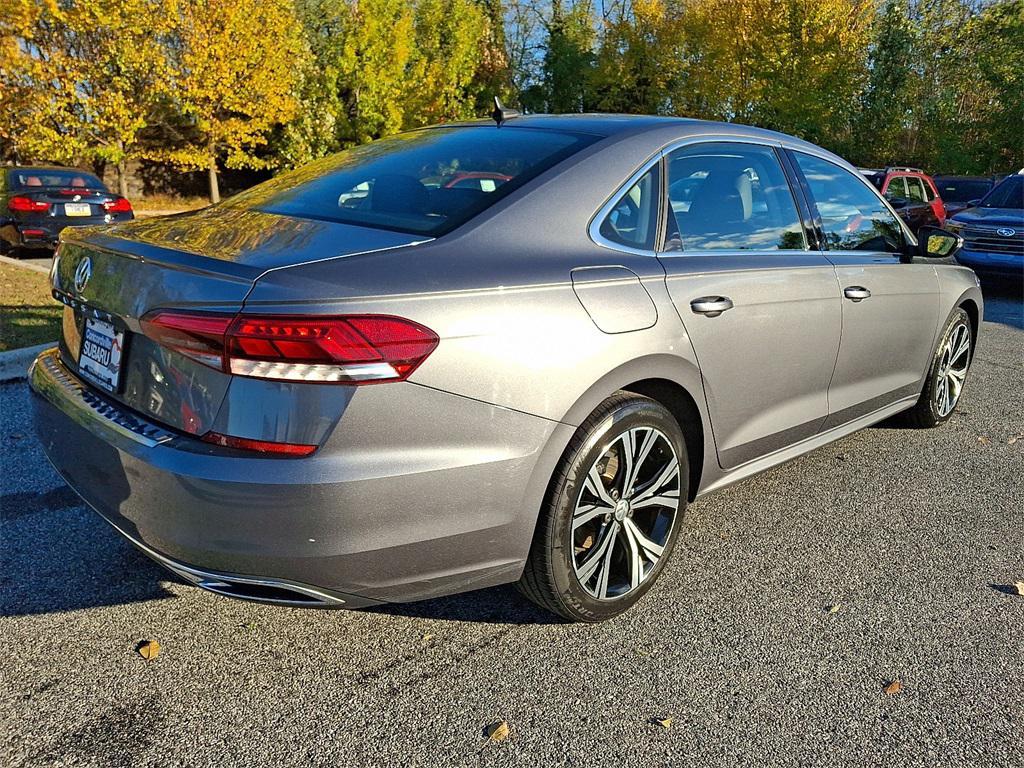 used 2021 Volkswagen Passat car, priced at $18,000