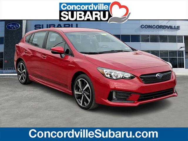 used 2022 Subaru Impreza car, priced at $22,000