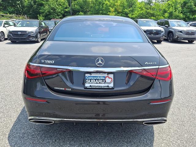 used 2021 Mercedes-Benz S-Class car, priced at $63,500