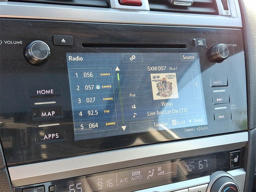 used 2016 Subaru Legacy car, priced at $20,000