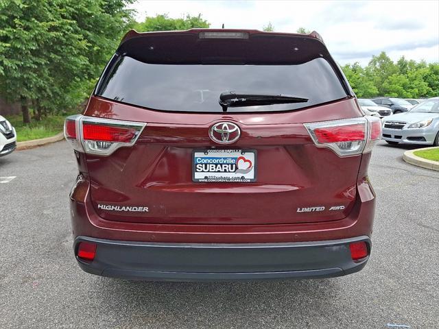 used 2014 Toyota Highlander car, priced at $20,000