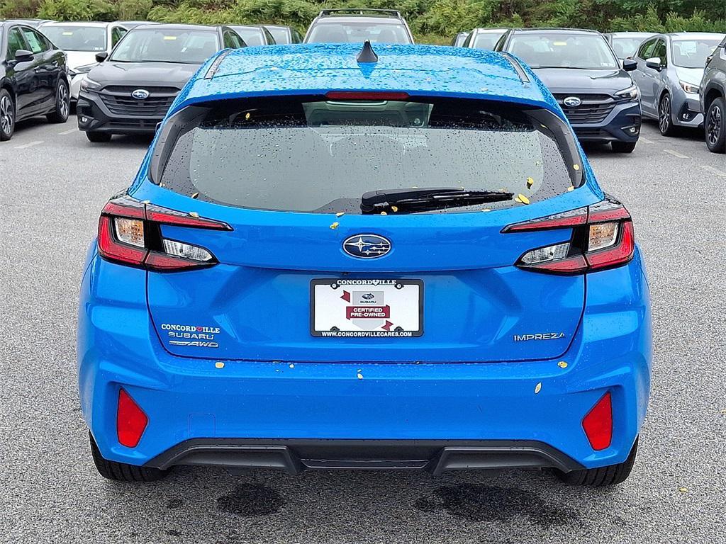 used 2024 Subaru Impreza car, priced at $23,500