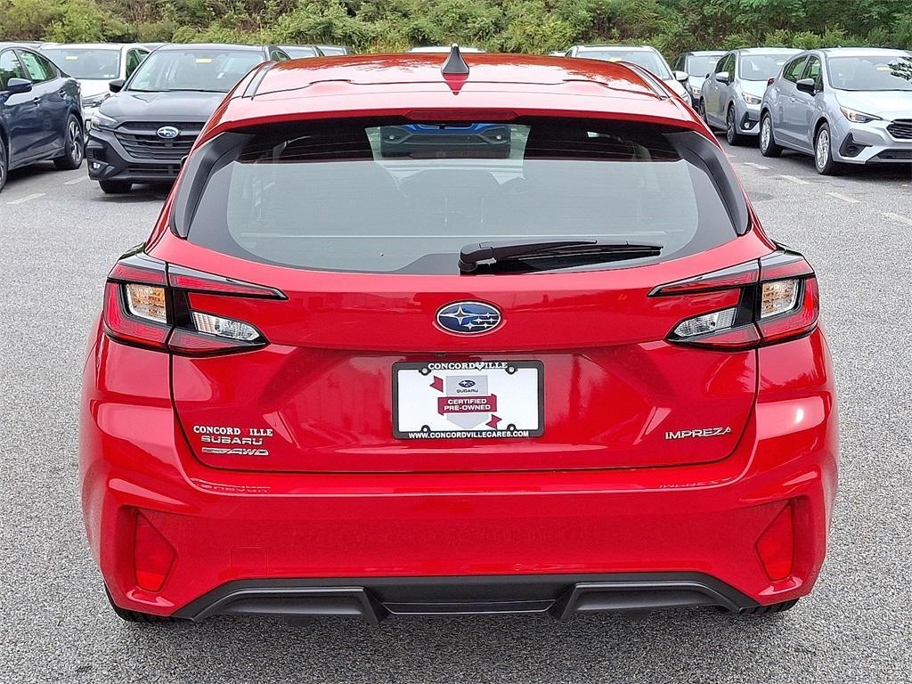used 2025 Subaru Impreza car, priced at $23,750