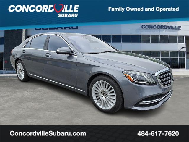 used 2018 Mercedes-Benz S-Class car, priced at $43,250