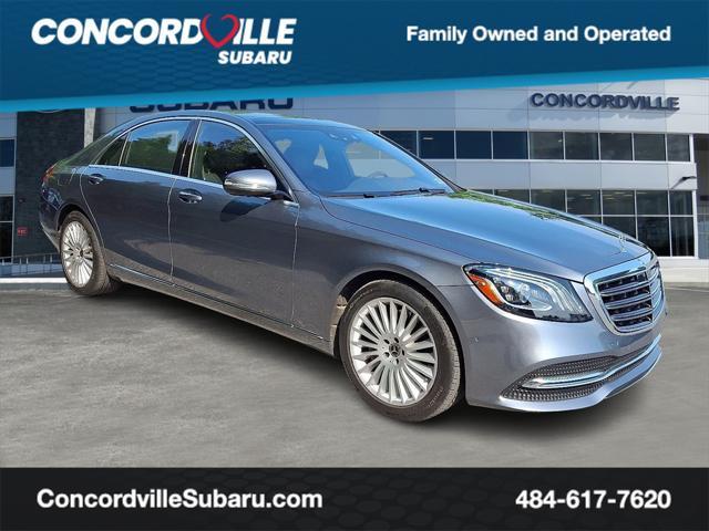 used 2018 Mercedes-Benz S-Class car, priced at $43,500