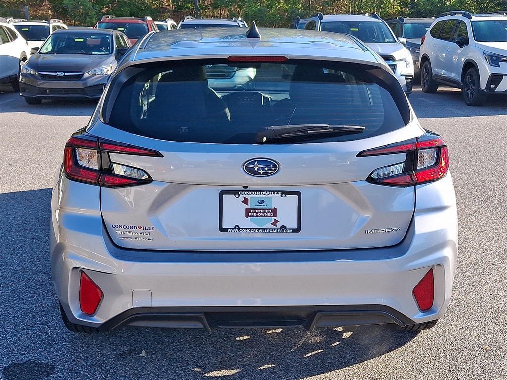 used 2024 Subaru Impreza car, priced at $25,000