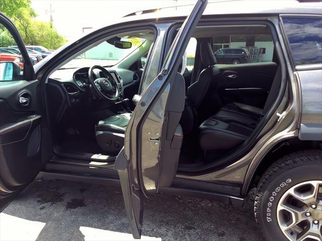 used 2021 Jeep Cherokee car, priced at $25,248