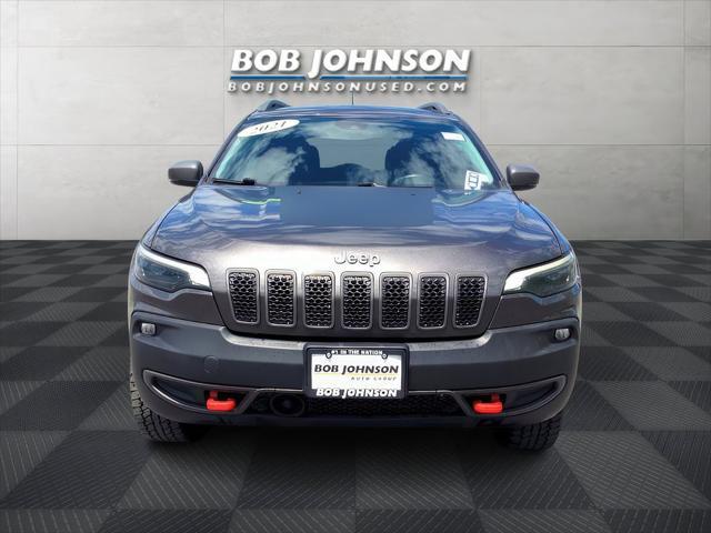 used 2021 Jeep Cherokee car, priced at $25,248