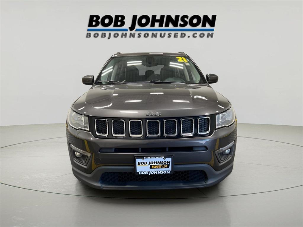 used 2021 Jeep Compass car, priced at $12,821