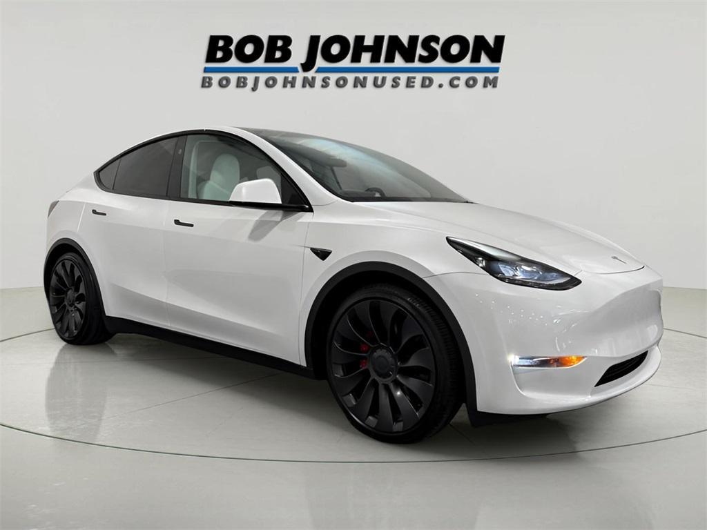 used 2024 Tesla Model Y car, priced at $39,371