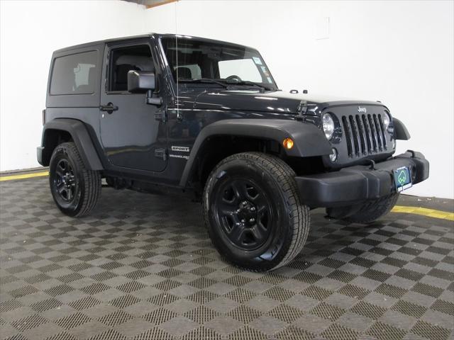 used 2018 Jeep Wrangler JK car, priced at $19,842