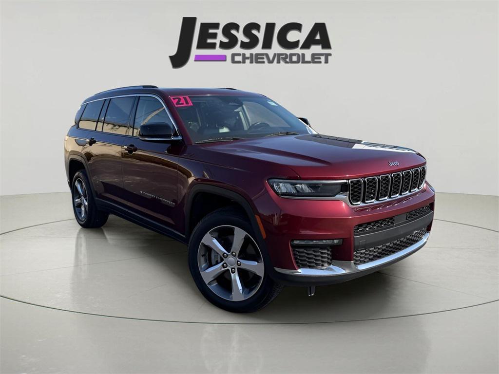 used 2021 Jeep Grand Cherokee L car, priced at $29,367
