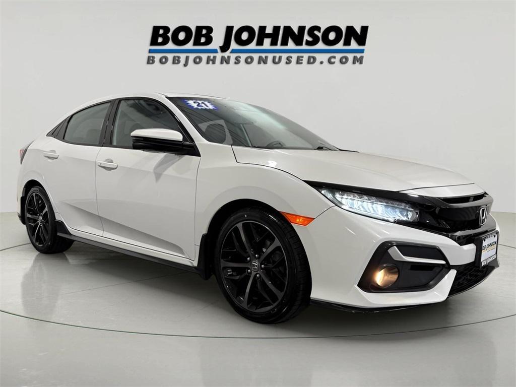 used 2021 Honda Civic car, priced at $23,929