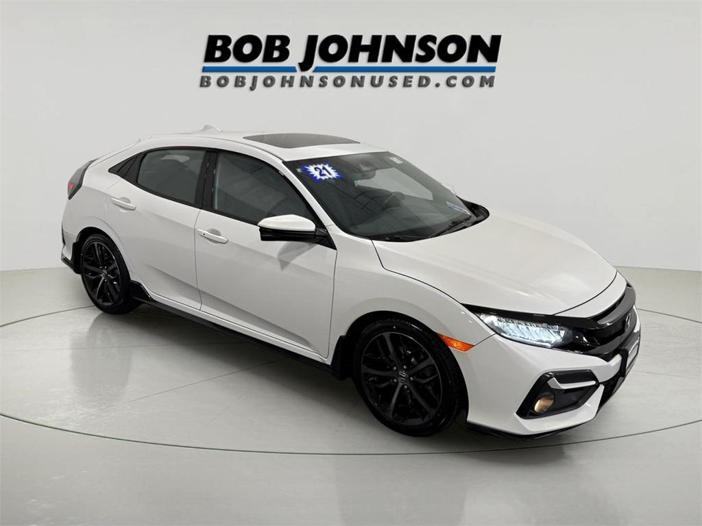used 2021 Honda Civic car, priced at $23,929