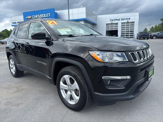 used 2021 Jeep Compass car, priced at $17,899