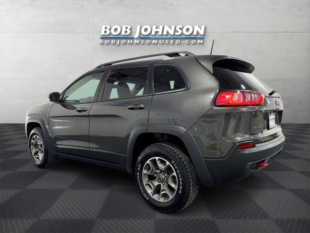 used 2021 Jeep Cherokee car, priced at $25,600