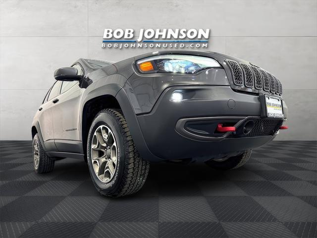 used 2021 Jeep Cherokee car, priced at $25,600