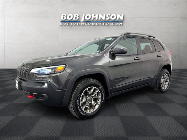 used 2021 Jeep Cherokee car, priced at $25,600