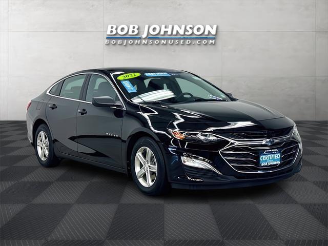 used 2022 Chevrolet Malibu car, priced at $18,337