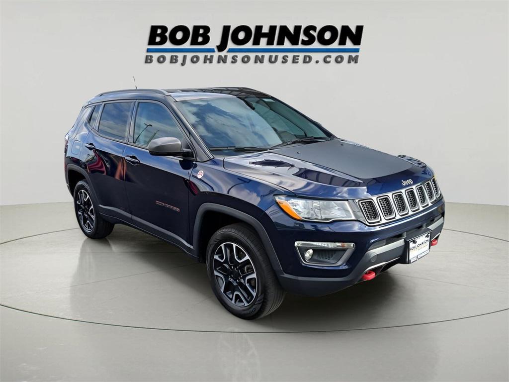 used 2021 Jeep Compass car, priced at $20,390