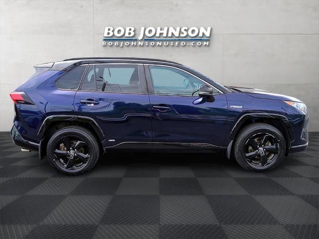 used 2020 Toyota RAV4 Hybrid car, priced at $24,695