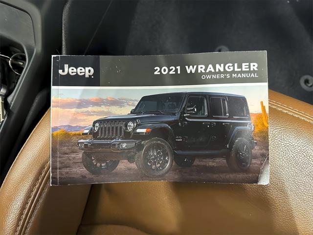 used 2021 Jeep Wrangler Unlimited car, priced at $43,500