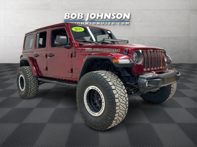 used 2021 Jeep Wrangler Unlimited car, priced at $41,000
