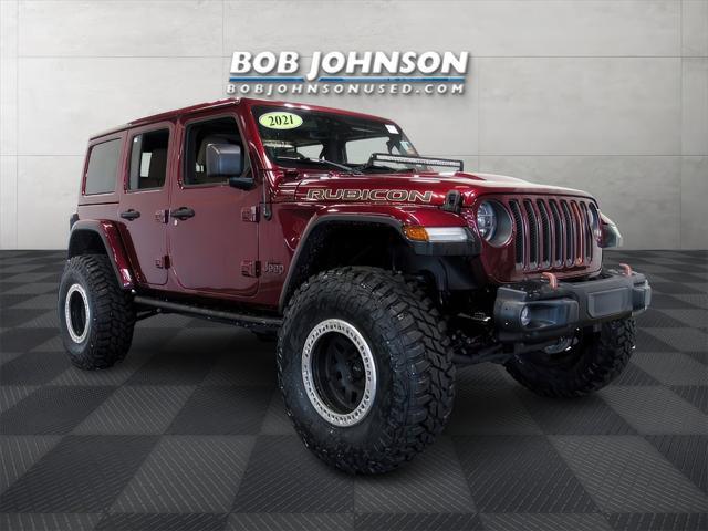 used 2021 Jeep Wrangler Unlimited car, priced at $43,500