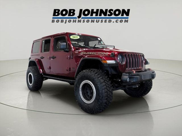 used 2021 Jeep Wrangler Unlimited car, priced at $38,500