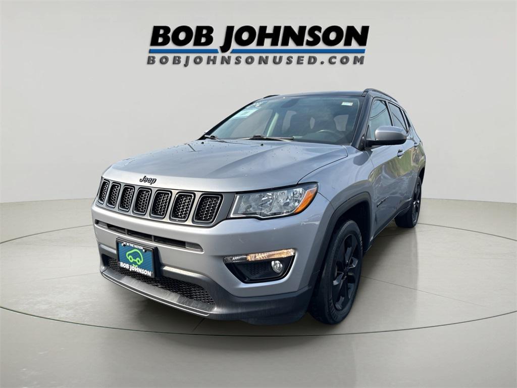 used 2021 Jeep Compass car, priced at $20,495