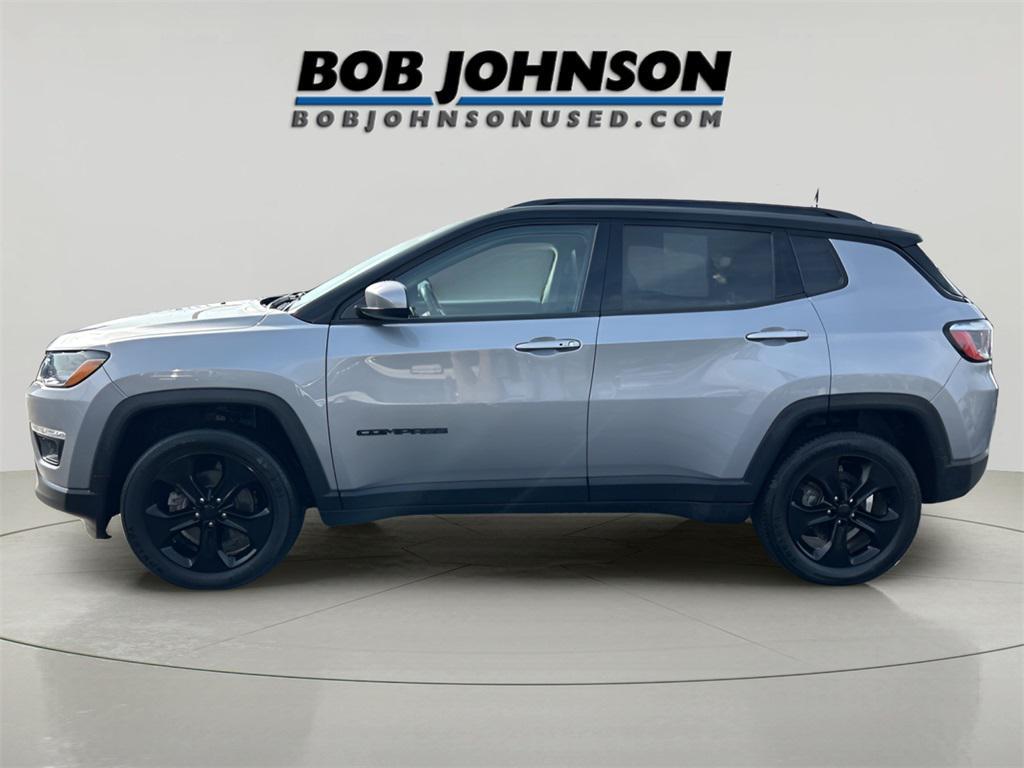 used 2021 Jeep Compass car, priced at $20,495