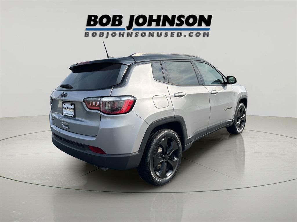 used 2021 Jeep Compass car, priced at $20,495