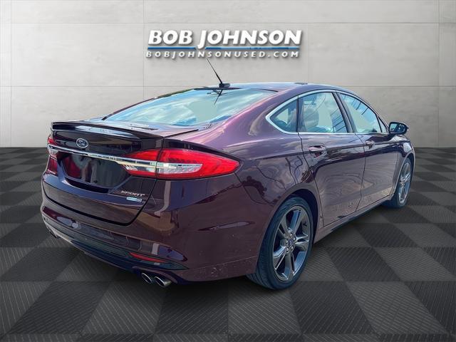 used 2017 Ford Fusion car, priced at $17,969