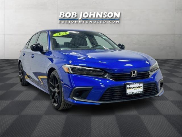 used 2022 Honda Civic car, priced at $23,823