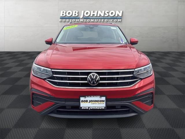 used 2022 Volkswagen Tiguan car, priced at $24,219